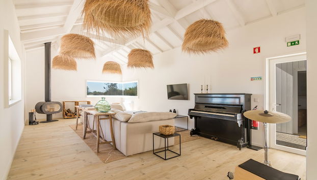 Sala de estar do lobby