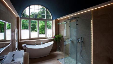 Parkresidenz Lychen, Ferienwohnung 3 - Photo 2, Shower