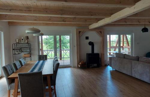 Greyówka dom kryty strzechą w Gardna Park - Foto 12