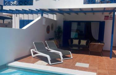 Villa Optimist Rubicón piscina climatizable, frente al mar - Photo 13