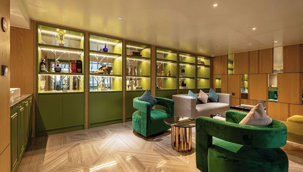 Sala de estar do lobby