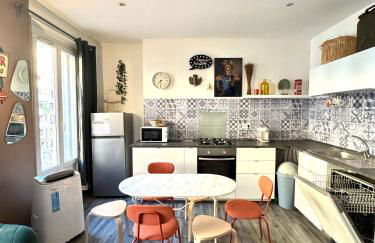 T4 idéal famille à La Joliette - confort et calme - Foto 8