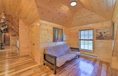 Unadilla Cabin on 50 Acres and Fire Pit and Creek - Foto 15