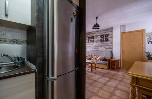 Apt Romántico con chimenea con Fibra óptica y terraza - Foto 16