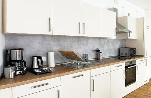 Moderne Apartments im Herzen der Stadt I private Tiefgarage mit Ladesäulen I home2share - Foto 71