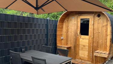 Tiny House im Felsenland mit Sauna - Foto 5, Garden view