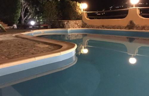 VILLA VITTORIA with LARGE PRIVATE HEATED SWIMMING POOL COMPLETE with HIDROMASSAGE FOR EXCLUSIVE USE , SEA and BEACH VIEW, 150 METERS FROM THE BEACH, POOL SURFACE 60 mq, POOL DEPTH 140 cm , FREE PARKING AND WIFI - Foto 18