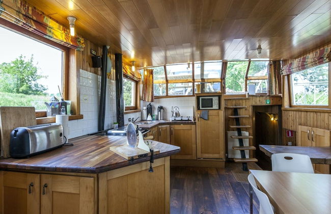 Cozy Boat in Merkem near Lake - Foto 5