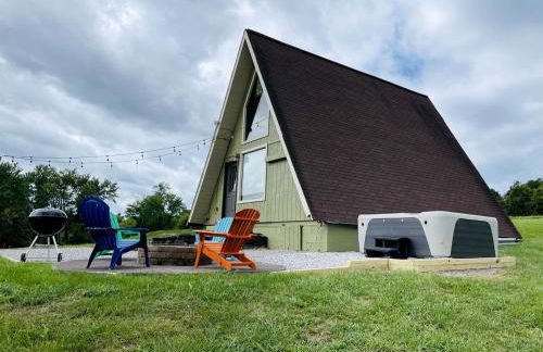 Incredible A-frame with Fabulous Panoramic Views and Hot-tub in Makanda, Illinois - Foto 25