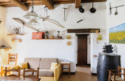 Girasole Cottage overlooking the Orcia valley in Tuscany - Foto 24