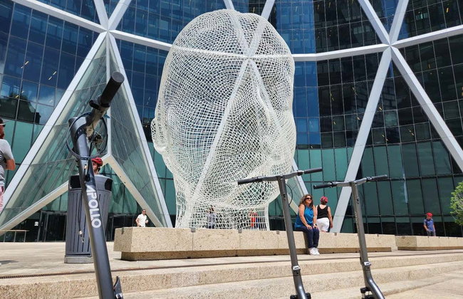 Tour de patinete elétrico por Calgary - Foto 4