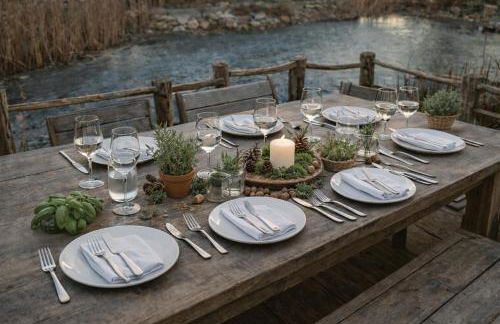 Schäfers - Ihr Wohlfühlort - Hochwertige Ausstattung, Naturgrundstück mit Bachlauf, Terrassen, WLAN, Parken - an 2 Seen bei Leipzig - Foto 26