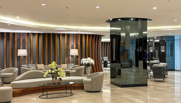 Sitzecke in der Lobby