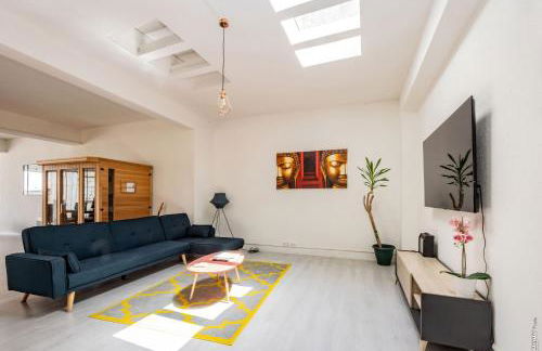 LOFT COSY - HYPERCENTRE - SAUNA - 200m2 - WIFI - Foto 3