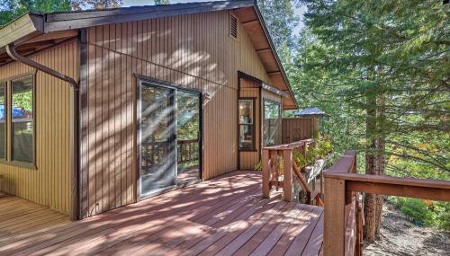 Deck with Forest Views Quiet Twain Harte Cabin! - Foto 2