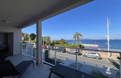 Le Rivage Appartement climatisé pour 6 personnes face à la mer- Le Pradet - Foto 7