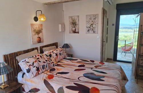 VILLA au calme avec VUE MAGNIFIQUE -entièrement climatisée - piscine - Foto 43