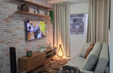 Apto inteiro 1 qto 40 mts Ed Wave Residence Ar condicionado - Foto 1