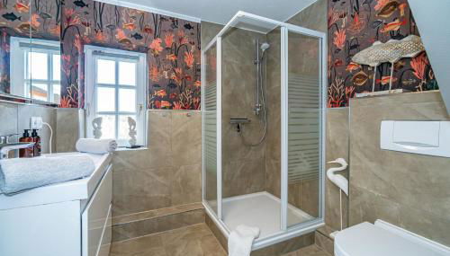 Gemütliche Wohnung unter Reet mit Pool und Sauna in Keitum - Foto 3, Shower