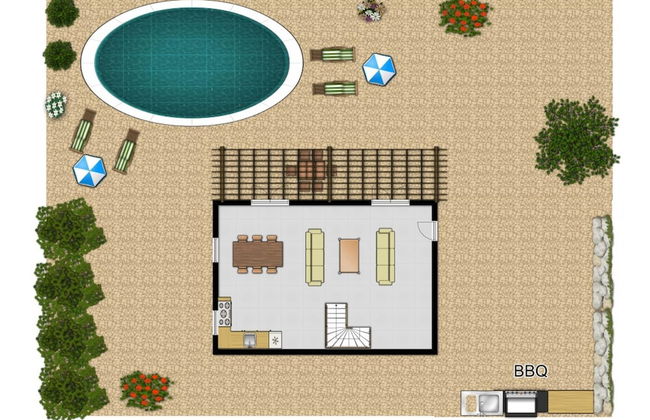 Villa Petros Large Private Pool Walk to Beach Sea Views A C Wifi Car Not Required - 180 - Foto 56