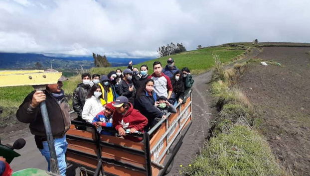 Transporte hasta el lugar de inicio de la ruta