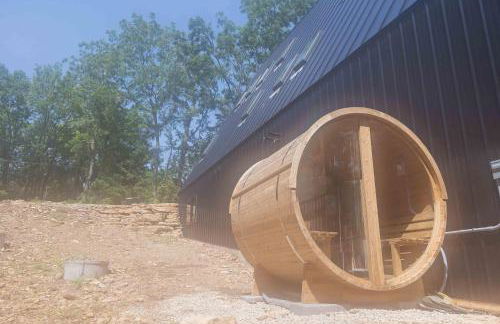 Aframe River Retreat, Sauna, Hot Tub, Workspace, New Build! - Foto 66