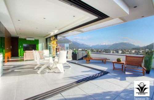 Panoramique 180 lac et montagne et Nid Secret spa romantique - Foto 37