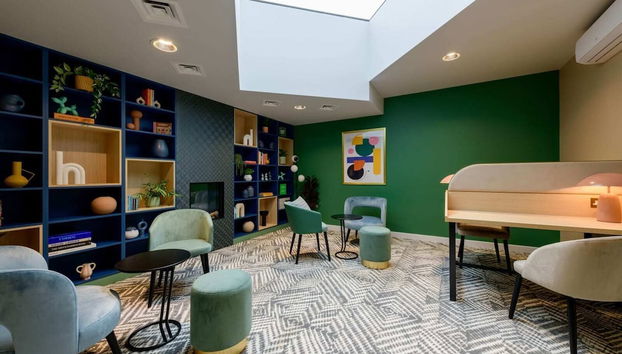 Sala de estar do lobby