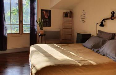 Le Refuge Cérétan, grand et bel appartement mansardé en plein centre - Foto 13