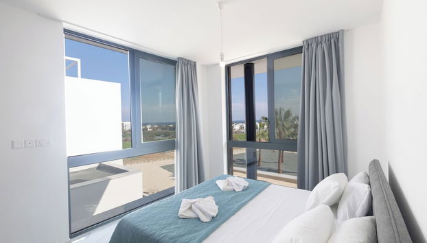 Protaras Aqua Pearl Villa Aq10 With Pool Heating - Foto 5, Habitación