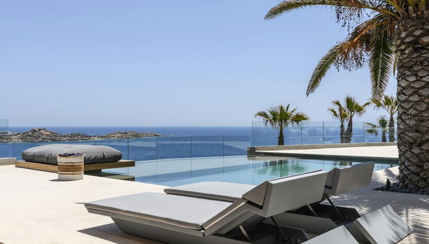 Villa Channel II in Psarou Mykonos - Foto 3, Habitación