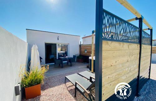 Gîte & Spa Le Villemachois - 4 étoiles - Jacuzzi couvert - Calme et Indépendant - Clim - Parking - 5 min Carcassonne - Foto 19