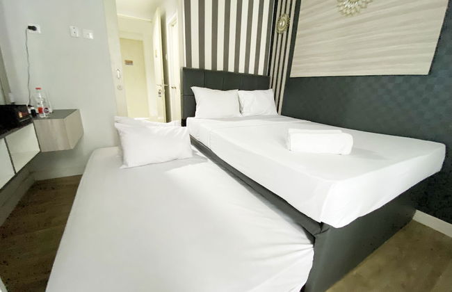 Homey And Cozy Living Studio Amartha View Apartment - Foto 5