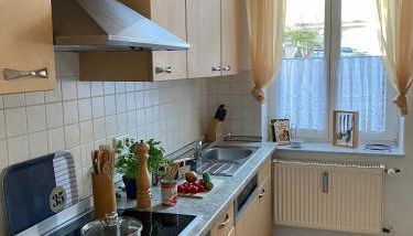 Ferienwohnung Klabautermann - Foto 5, stove, dishwasher