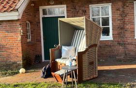 Reetdachhaus am See Ostfriesland - Foto 14