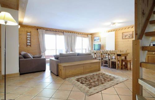 Duplex 10 pers. avec Piscine, Spa et Pied des Pistes à Saint Martin de Belleville - FR-1-461-6 - Foto 2