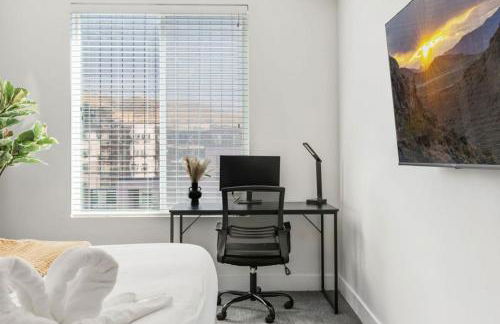 Modern 1BR w Parking, Near Temple Square & Delta Center - Foto 11