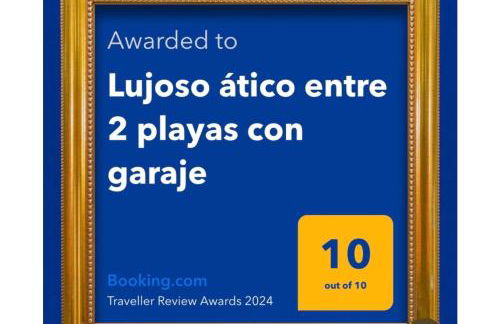 Lujoso ático entre 2 playas con garaje, terraza, vistas y wifi - Foto 34