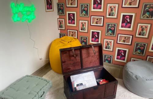 Appartement cosy avec oasis privée, salle de jeux, vélos bienvenus - Foto 14