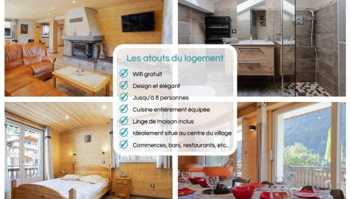 Chalet les 4 saisons - Ski, parking et jardin - Foto 2