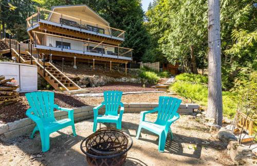 Casa Las Nubes NEW! Whatcom Lakefront Cabin/HotTub - Foto 44