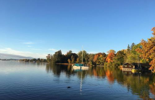 Dachterrassen Ferienwohnung mit See- u. Bergblilck - Foto 27
