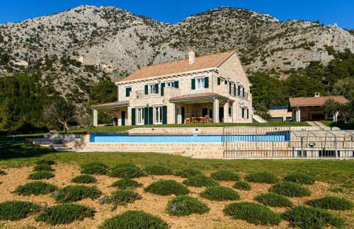 Elegant Brac Villa 4 Bedrooms Villa Shoreline Serenity Stunning Sea Views - Foto 17