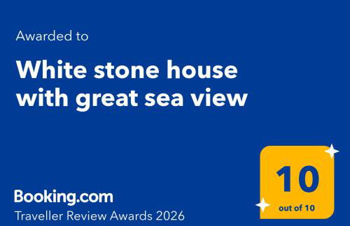 White stone house with great sea view - Foto 4