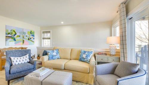 Deck with Water Views Quiet East Boothbay Retreat! - Foto 4