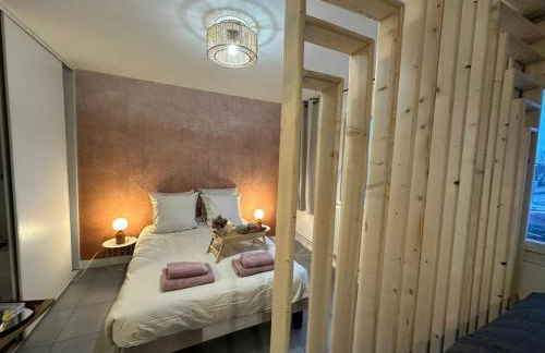 LeRelaisdOdile - Studio Cosy - Proche Metro - Parking Gratuit - Mons-en-Barœul - Foto 2