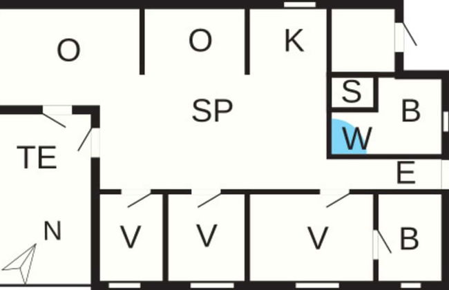 6 Person Holiday Home in Asnaes-by Traum - Foto 3