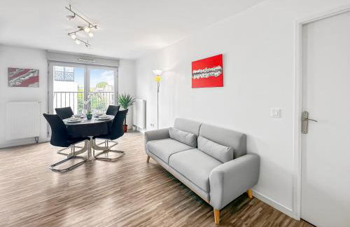 Balcon privé, parking gratuit, Orly 5 kms - Foto 7