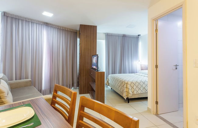 Lindo Flat no Beach Class Santa Maria em Boa Viagem - Foto 62