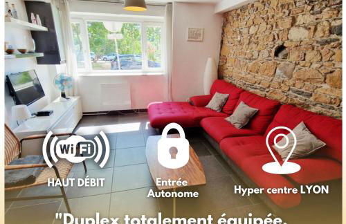Grand duplex 5 pers au cœur de Lyon Opéra & métro - Foto 1